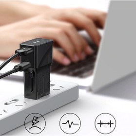 Resim Baseus Pps Hızlı Şarj Type-C+Usb 18W Hızlı Şarj Universal Dönüştü (552257050) 