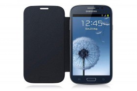 Resim Galaxy Grand Neo/Duos ile Uyumlu Flip Cover Kılıf EF-FI908BLEGWW 