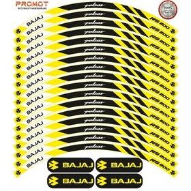 Resim Bajaj Pulsar Rs 200 Uyumlu Jant Şeridi 10 