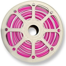 Resim Pembe 5 Metre Ayrı 6mm Difüzör Neon Led 2. Nesil Silikon Şeritler Kapağı Tüp Led Şerit İçermez 