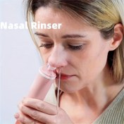 Resim 60ml Seyahat Boyutu Burun Yıkama Cihazı Yetişkinler ve Çocuklar İçin: Pil Gerektirmez 