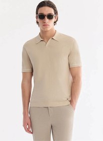 Resim Avva Regular Fit Erkek Tişört A61Y5041 Bej 