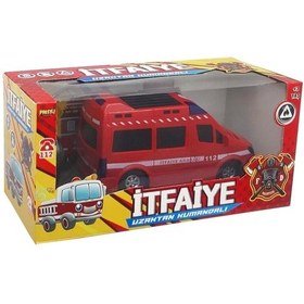 Resim Uzaktan Kumandalı 4 Fonksiyonlu İtfaiye Araba 