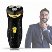 Resim BY A.D.M Es178 Elektrikli Su Geçirmez Şarj Edilebilir Tıraş Makinesi Üçlü Blade 