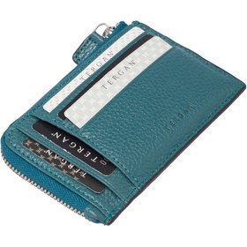 Resim Mavi Deri Unisex Kredi Kartlık - S1KK00000265-T9L 