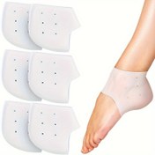 Resim 3 Çift Silikon Topuk Yastığı, Anti-Blister, Darbe Emici, Hafif Germe, Ayakkabı Desteği, Tüm Bedenler İçin Rahat Topuk Yastıkları 