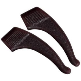 Resim Genel Markalar Kaymaz/kaydırmaz Kulak Arkası Silikon Gözlük Sap Ucu Kaydırmaz Aparatı - Kahverengi 