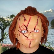 Resim Kalite Chucky Maskesi Yetişkin Çocuk Oyun Kostüm Masques Hayalet Diğer 