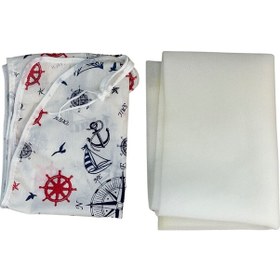 Resim Ütü Masası Kılıfı Vip 48x130 Cm-süngerli Ütü Bezi Ütü Masası Bezi-marin Çok Renkli 