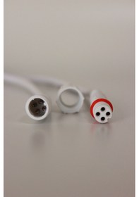 Resim 4 Lü Soketli Plastik Kablo Dişi Erkek Takım IP67 (5 Adet) 