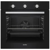 Resim Simfer 8201 Siyah Cam Ankastre Fırın 