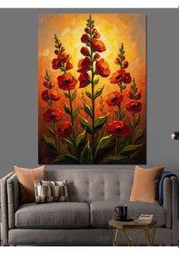 Resim Ahşap Tablo Küllerinden Doğan Phoenix Anka Kuşu 