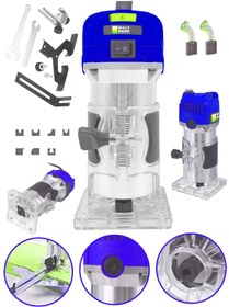 Resim WaltMann Germany 1200 walt Freze Formika Traşlama Makinesi 6mm Mavi 