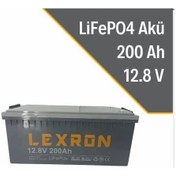 Resim LEXRON 200AH 12.8V LİTYUM AKÜ LiFePO4 