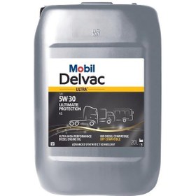 Resim Mobil Delvac 5w-30 Ultimate Protection V2 Dizel Motor Yağı 20 L 