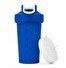 Resim Cool Plastik Just Shaker 550 ML Ölçekli ve Sızdırmaz Kapaklı 2'li Set Turuncu-Mavi 