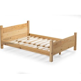 Resim Melani Ithal Çam Masif Ahşap Karyola 100X200 