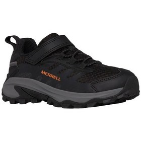 Resim Merrell Unısex Çocuk Outdoor Bot Moab Speed 2 Low A/c Wtrpf Siyah Su Geçirmez Siyah Siyah 