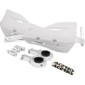 Resim Tongdashop Beyaz Dirt Bike 7/8'' Ve 1 1/8'' Universal Motosiklet El Koruyucuları Mx Atv 