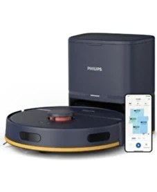 Resim Philips 2000 Serisi Robot Süpürge - Tek Seferde Süpürür ve Siler, 6000 Pa Emiş Gücü, Lds Navigasyon, Kompakt Otomatik Boşaltma, 