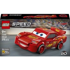 Resim LEGO® Speed Champions | Şimşek McQueen 77255 - 9 Yaş ve Üzeri Çocuklar için Çıkartmalar İçeren Oyuncak Yapım Seti (270 Parça) 