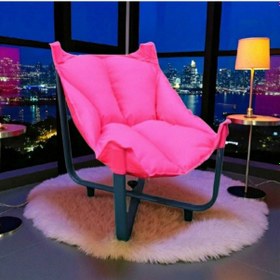 Resim Hamak Armut Koltuk-katlanır Maximum Konfor Fuşya Pembe 