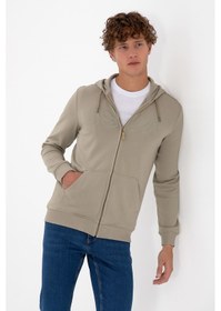 Resim U.s. Polo Assn. Erkek Açık Haki Hırka Örme 50313719-vr183 Acık Hakı 