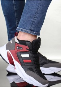 Resim M.p. 231-1014 Gr 36-39 Siyah-bordo Anorak Basketbol Ayakkabı Siyah 