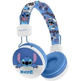 Resim Treasures Disney Stitch Dikişli Kulaklıklar, Kablosuz Bluetooth, Hifi Stereo, Mikrofonlu, Su Geçirmez, İç Pil İle, Video Oyun Ve Spor İçin Uygun 