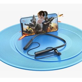 Resim Y10 Sporcu Bluetooth Kulaklık 100 Saat Şarj Kapasiteli LCD Şarj Göstergeli Boyun Bantlı Kulaklık 