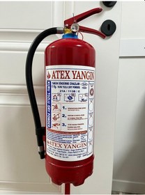 Resim 6 Kg Kuru Tozlu Yangın Söndürme Cihazı 