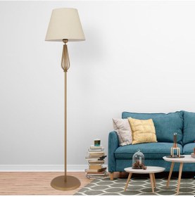 Resim Bolivia Eskitme Şapkalı Eskitme Modern Tasarım Ayaklı Abajur Lamba Metal Lambader 