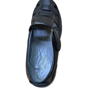 Resim Ehil Erkek Hakiki Deri Yazlık Sandalet Ayakkabı 