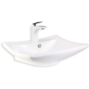 Resim Eva Banyo Lena E-4050 Tezgah Üstü Porselen Lavabo 
