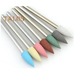 Resim Tırnak Törpüsü Bit Döner Küçük 2.35mm Güzellik Salonu İçin Tırnak Parlatma Matkap Uçları 28 