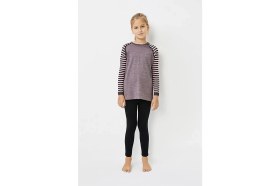 Resim Thermoform Ultimate Merino Kız Çocuk Seamless Termal Uzun Kollu Içlik Seti Pembe %42 Yün İçerikli 