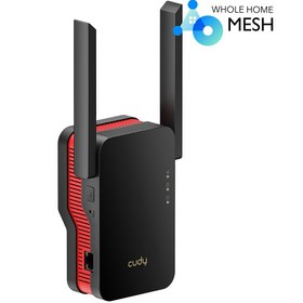 Resim cudy RE3000 1xGbit port AX3000 2 Anten Wi-Fi Mesh Menzil Genişletici 