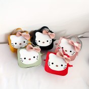 Resim Sanrio için for hello kitty Çapraz Çanta - Sevimli Kedi Sırt Çantaları, Kurdele Detayları, Fermuar Kapatma ve Polyester Astar, Pembe, Yeşil, Beyaz, Siyah, Kırmızı, Sarı, Sevimli Sırt Çantası, Canlı Tasarım, Dayanıklı Fermuar Kapatma 