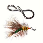 Resim 100pcs High Carbon Steel Fly Fishing Snap, Quick Change Lock Clip For Fishing Lures Connection, Fishing Accessories 