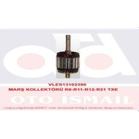 Resim Valeo-102380 Mars Motor Kollektoru R9/11/19/21 514584936 