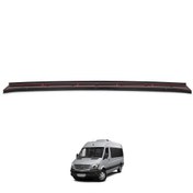 Resim Mercedes Sprinter W906 Uyumlu Arka Tampon Eşiği Parlak Siyah 2014 - 2017 
