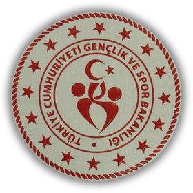 Resim ModaCanel Gençlik ve Spor Bakanlığı 3D Arması Kabartmalı Göğüs Kol Patch Cırtlı Bantlı 7x7 Cm 