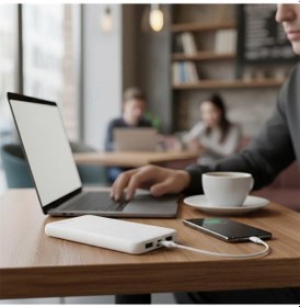 Resim S-link Ip-g12n 10.000mah Microusb + Type-c Siyah Taşınabilir Pil Şarj Cihazı Powerbank Diğer 