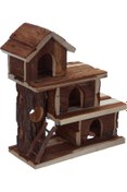 Resim Hype Store Trixie Naturel Hamster Oyun Evi, Tammo, Ahşap Rengi 