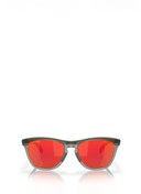 Resim Oakley Frogskins™ Range OO9284 Yuvarlak Gri Erkek Güneş Gözlüğü 