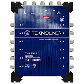 Resim 5X12 SONLU MULTISWITCH UYDU DAĞITIM SANTRALI TEKNOLINE TEKNOLINE