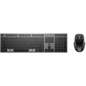 Resim Hp 720 9t5a9aa Çoklu Cihaz Bağlantılı Şarj Edilebilir Kablosuz Klavye Mouse Set Lazer 