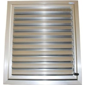 Resim Eloksallı Krom Alüminyum Menfez 