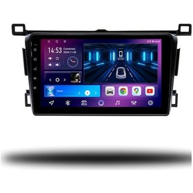Resim Caros Toyota Rav4 2013-2018 Uyumlu Android Multimedya 6gb Ram 128gb Hafıza 9" 