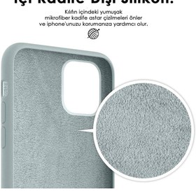 Resim PiyasaSepeti Apple iPhone 6 Plus Altı Açık Liquit Lansman Silikon Mint Yeşil 